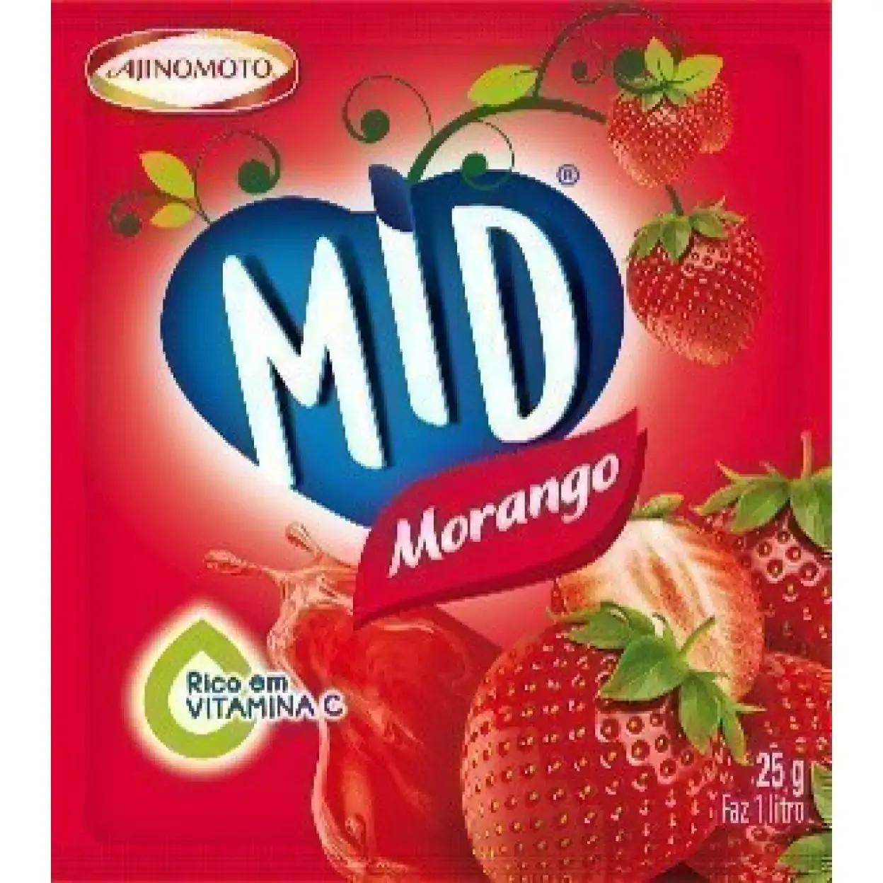 Po P/refresco Mid Morango