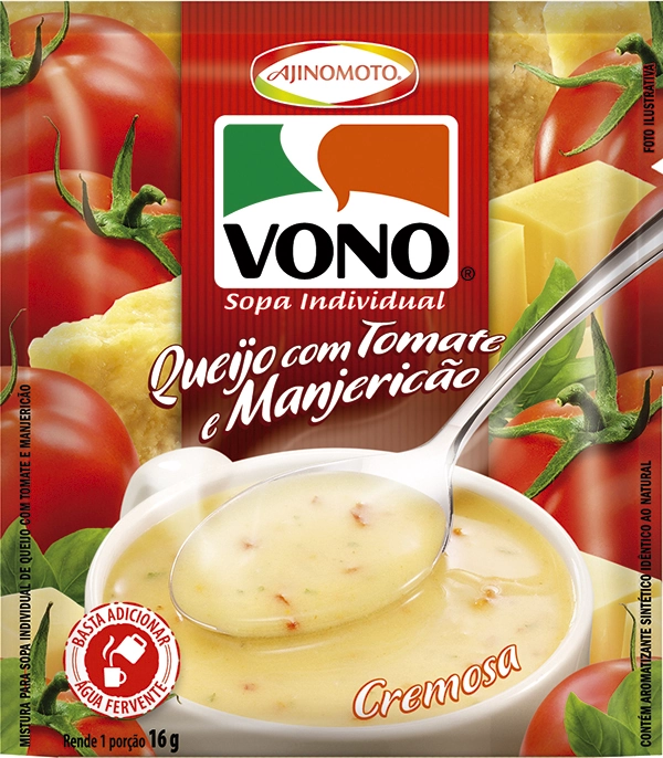 Sopa Vono Qjo Tomate/manjericao