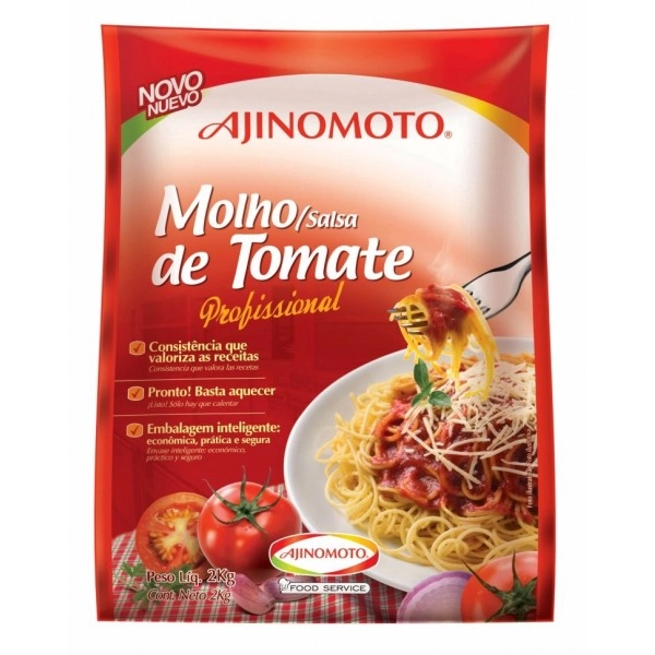Molho De Tomate Ajinomoto 2kg