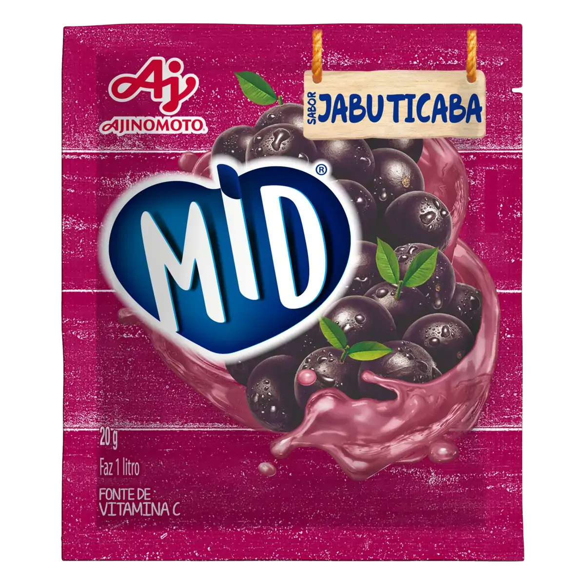 Refresco Em Po Mid Jabuticaba