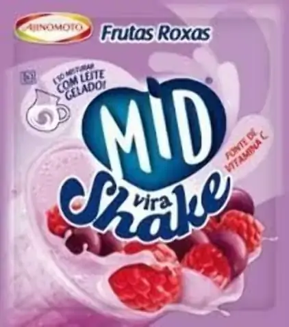 Suco Mid Vira Shake Frutas Roxas