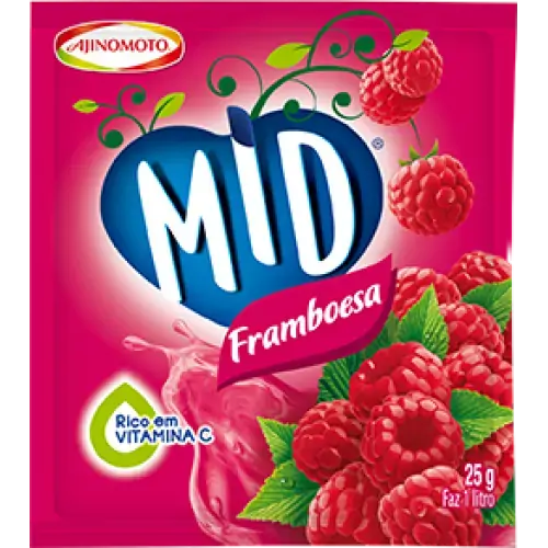 Suco Mid Framboesa