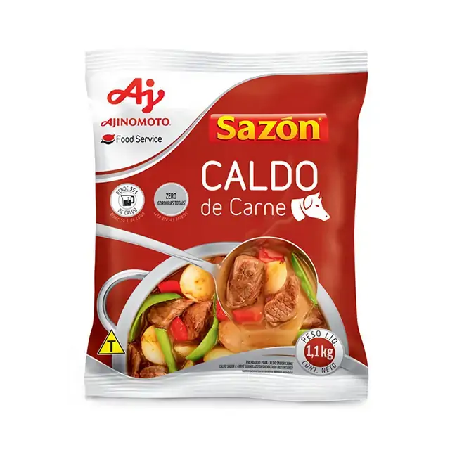 Caldo Pó Carne Sazón Pacote 1,1kg