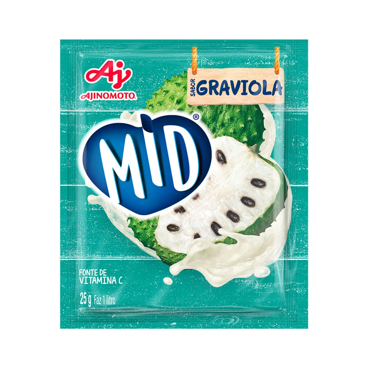 Refresco em Pó Mid Graviola 25g
