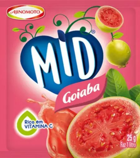 Suco Mid Goiaba