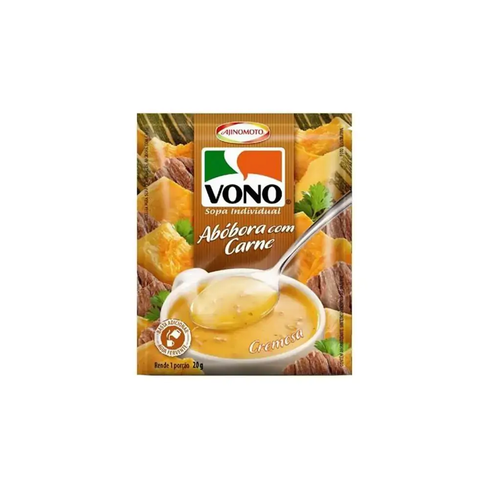 Sopa Vono Abobora C/ Carne 23x17gr