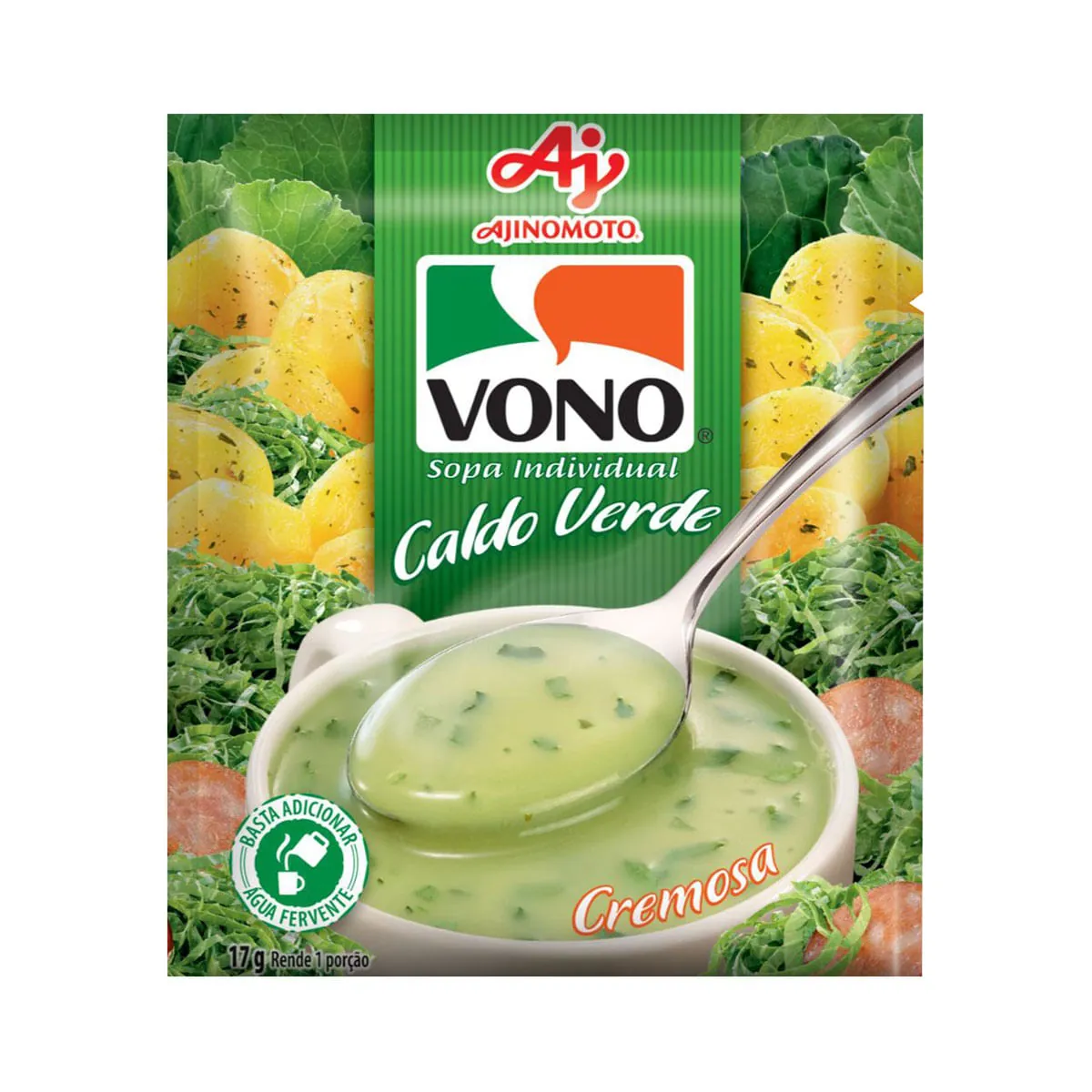 Sopa de Caldo Verde Vono 17g