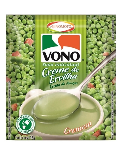 Sopa Vono Creme De Ervilha 17g