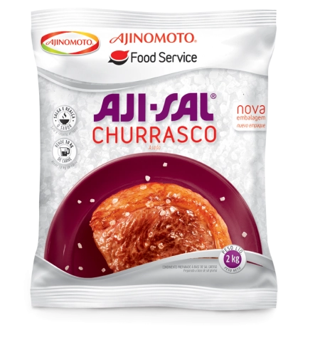 Sal Grosso Para Churrasco Aji Sal Pacote 2kg