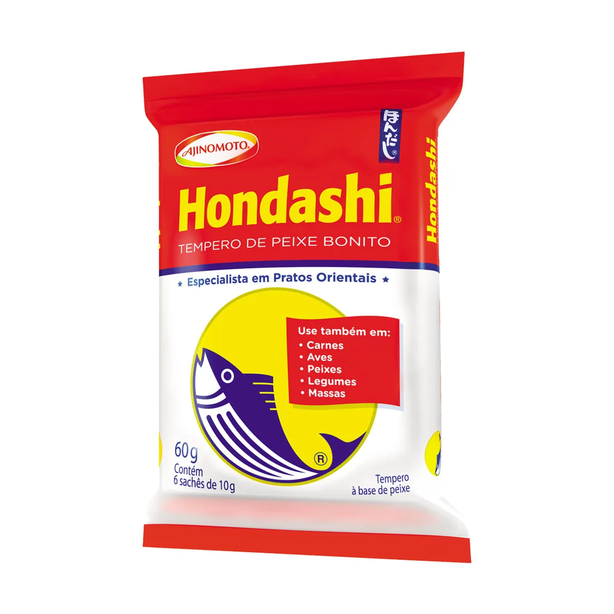 Tempero Pronto Peixe Bonito com Sal Hondashi 60g
