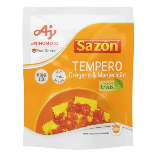 Tempero Pó Orégano Manjericão Sazón Pacote 900g