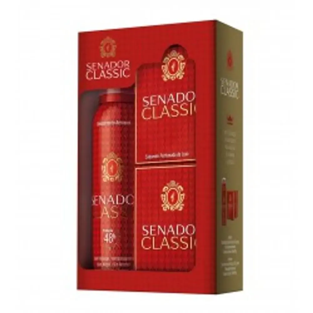 Estojo Senador Classico C/spray