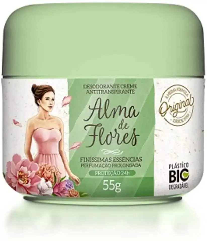 Desodorante Alma Flores Creme Feminino Classico