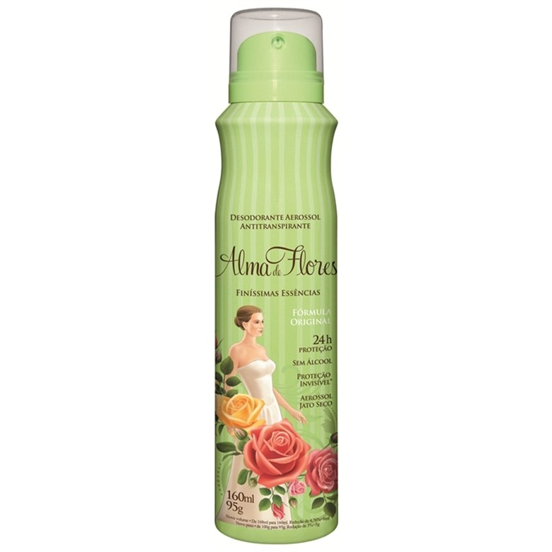 Desodorante Aerosol Alma De Flores 160ml Classsico Unit