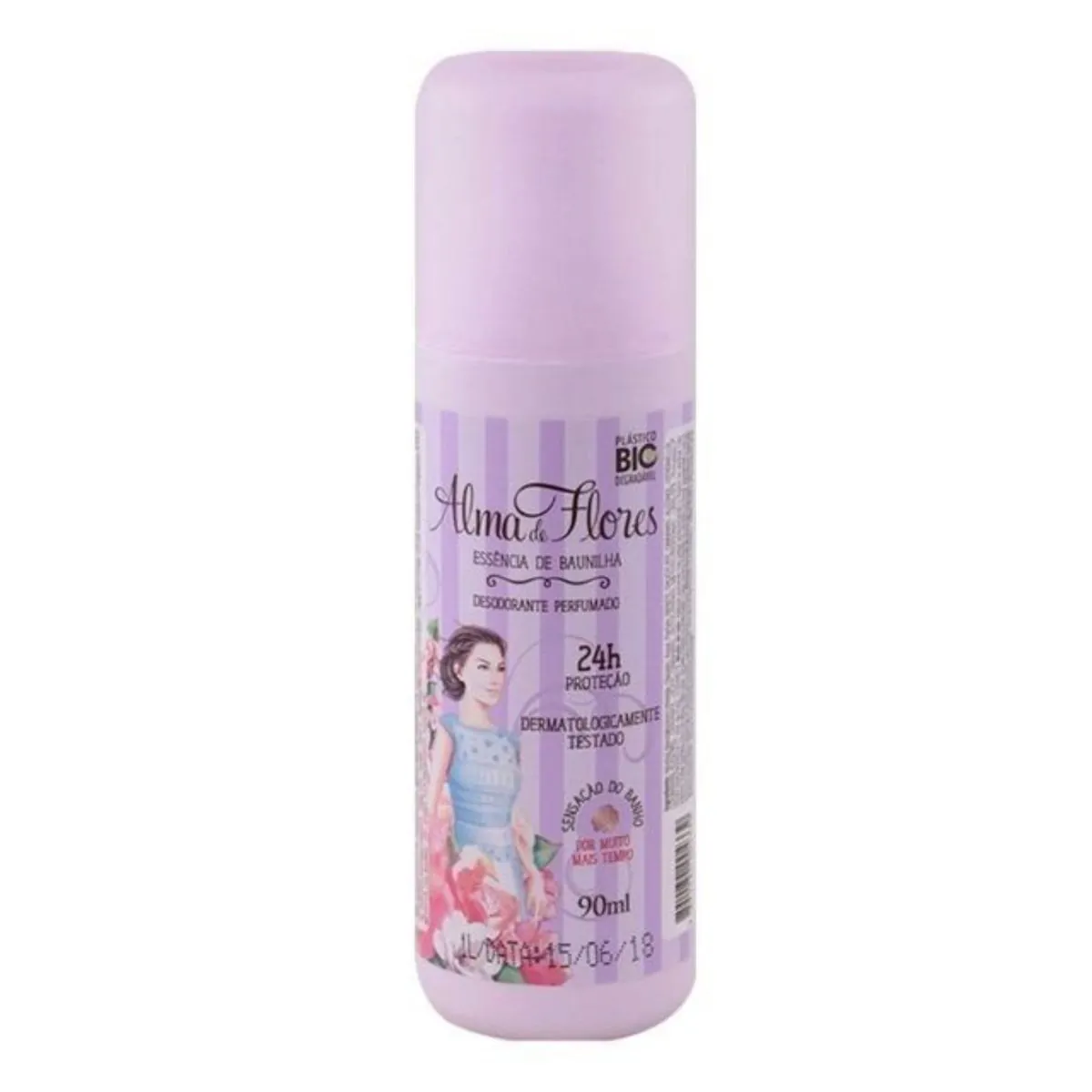 Desodorante Spray Alma De Flores 90ml Feminino Baunilha Unit