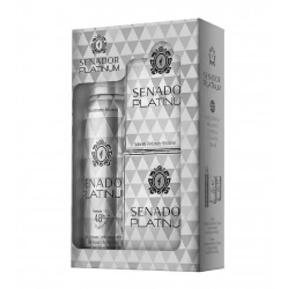 Estojo Senador Platinum Edicao Especial Aerosol