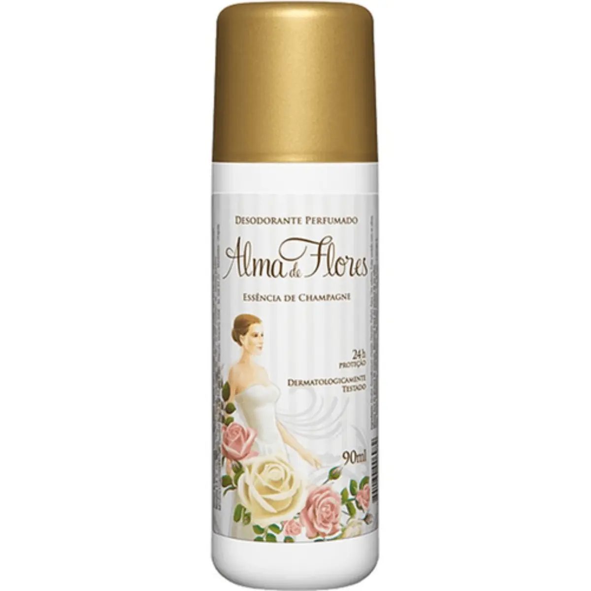 Desodorante Spray Alma De Flores 90ml Feminino Champagne Unit
