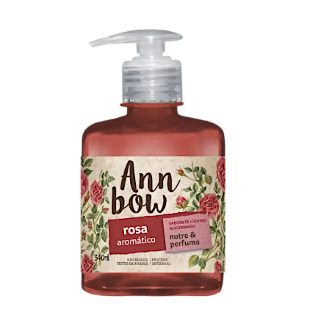 Sabonete Líquido Ann Bow Rosas