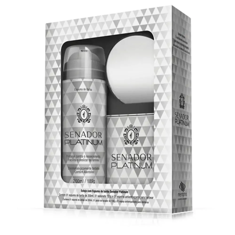 Estojo Senador Esp Barba Platinum