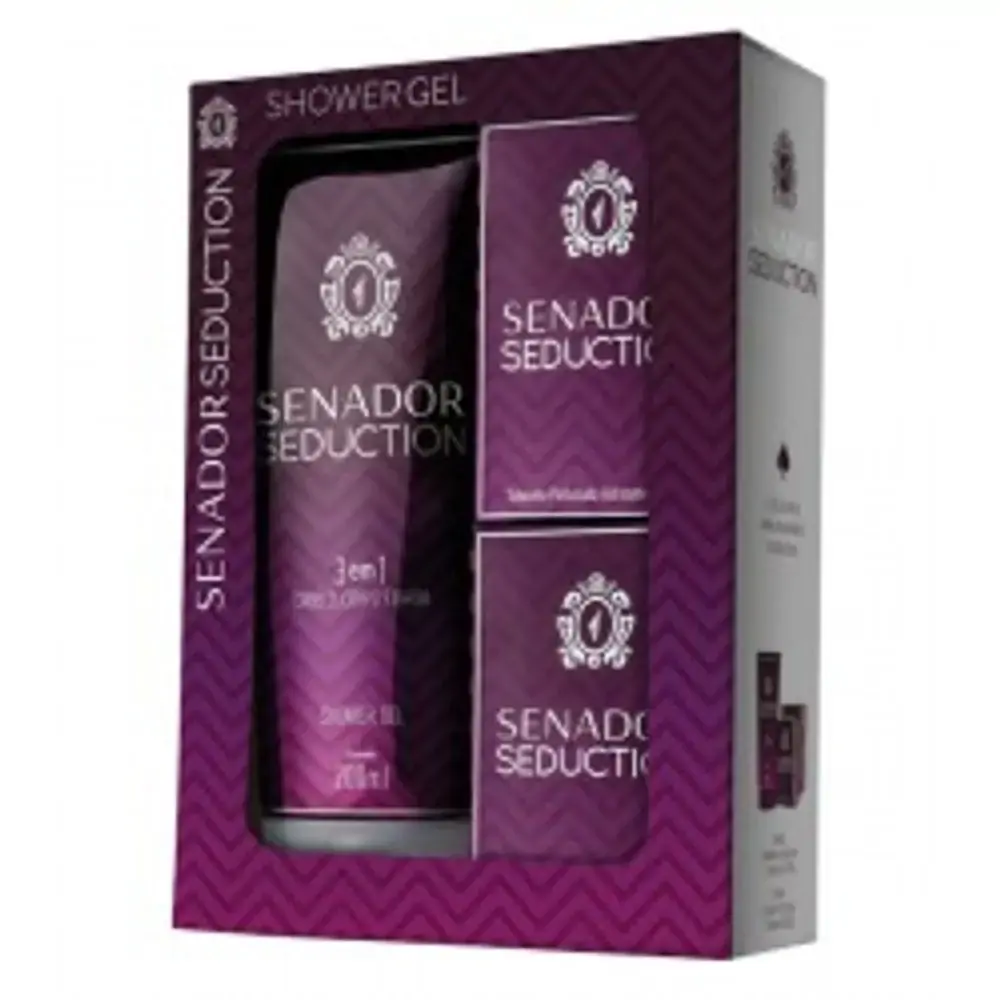 Estojo Senador C/2 Sab Shower Gel Seduction