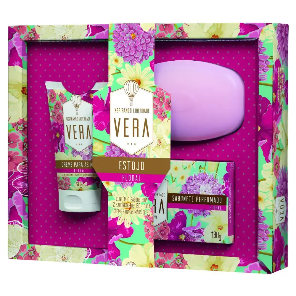 Estojo Floral Vera