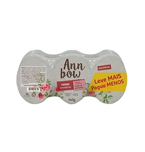 Sabonete Annbow Glicerina 90g L6p5 Rosas