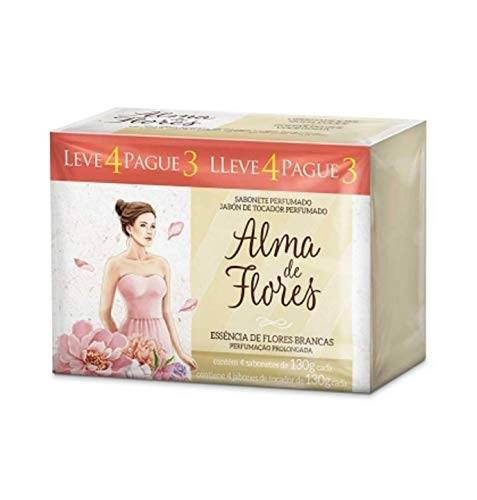 Alma De Flores Sab 130g Flores Brancas L4p3