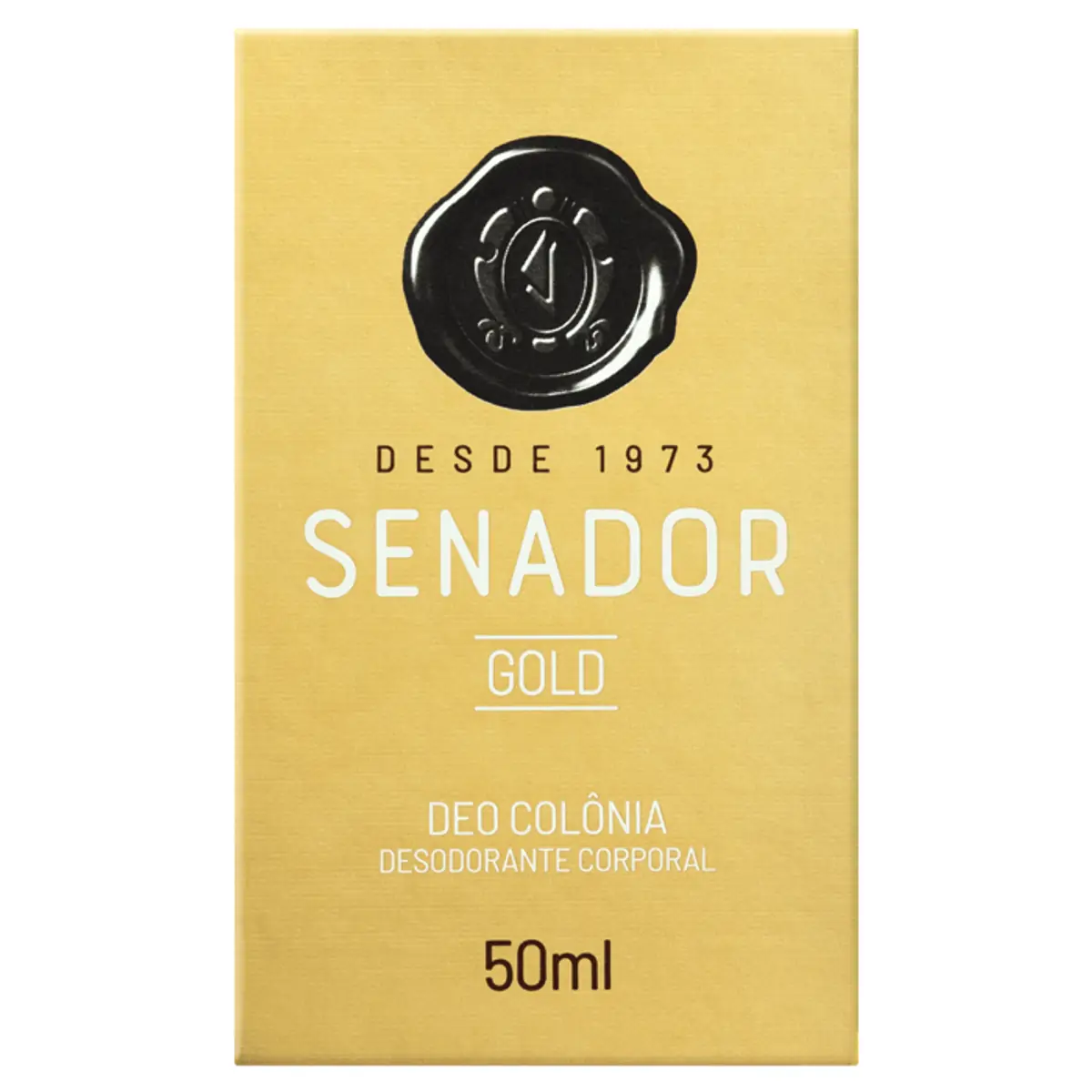 Deo Colônia Gold Senador Caixa 50ml