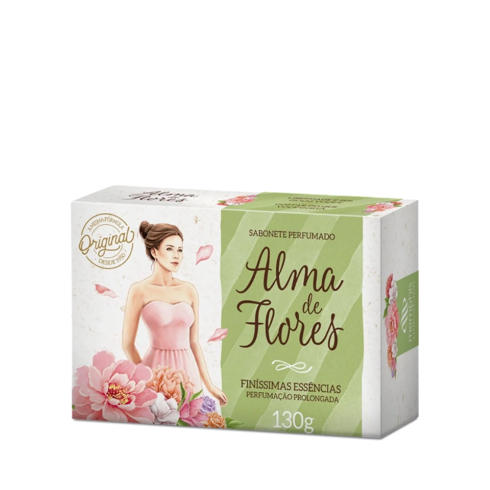 Sabonete Alma Flores L3p2 Tradicional