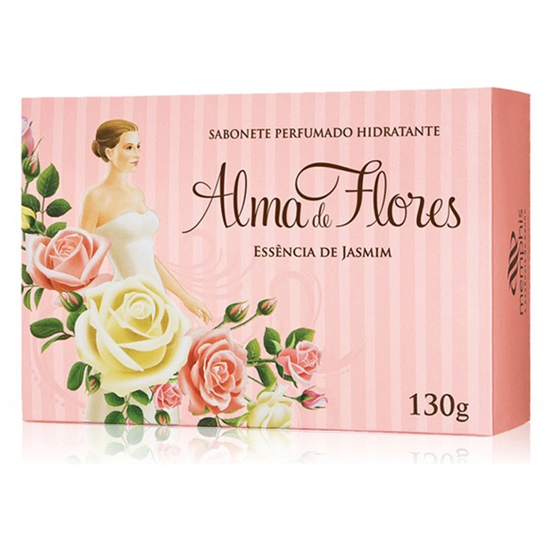 Sabonete Alma De Flores Jasmim 130gr Caixa/012