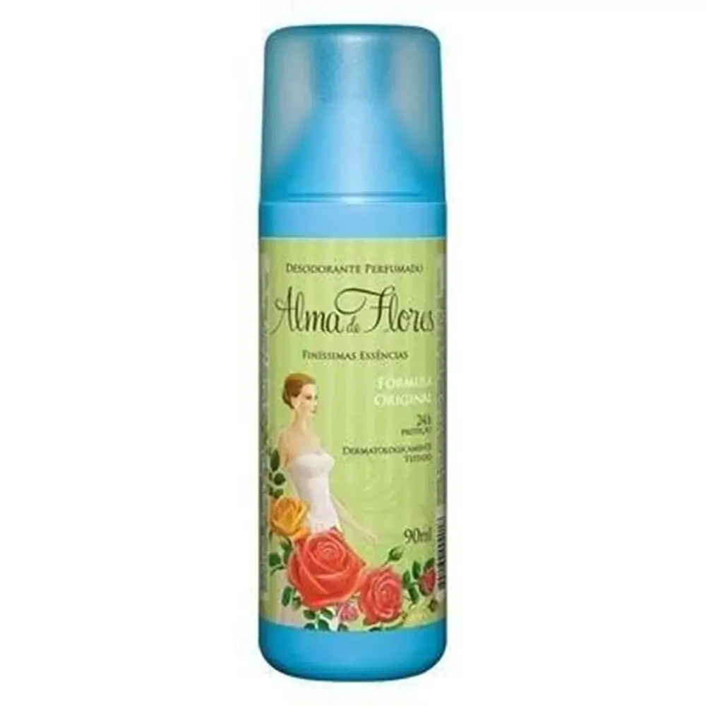 Desodorante Spray Alma De Flores 90ml Feminino Clássico Unit