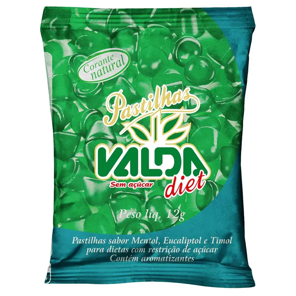 Valda Diet Pastilha 24 Disp 12 Sach X