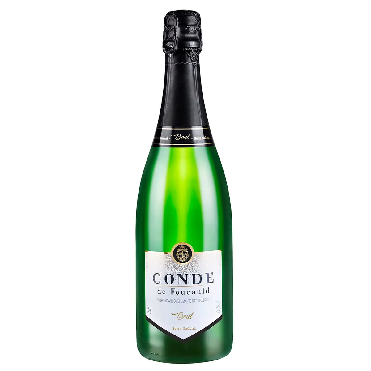 Vinho Espumante Brasileiro Brut CONDE DE FOUCAULD Garrafa 750ml
