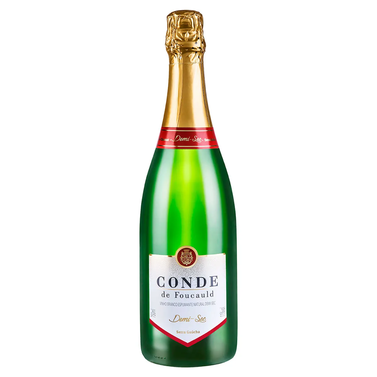 Espumante Brasileiro Demi Sec CONDE DE FOUCAULD Garrafa 750ml