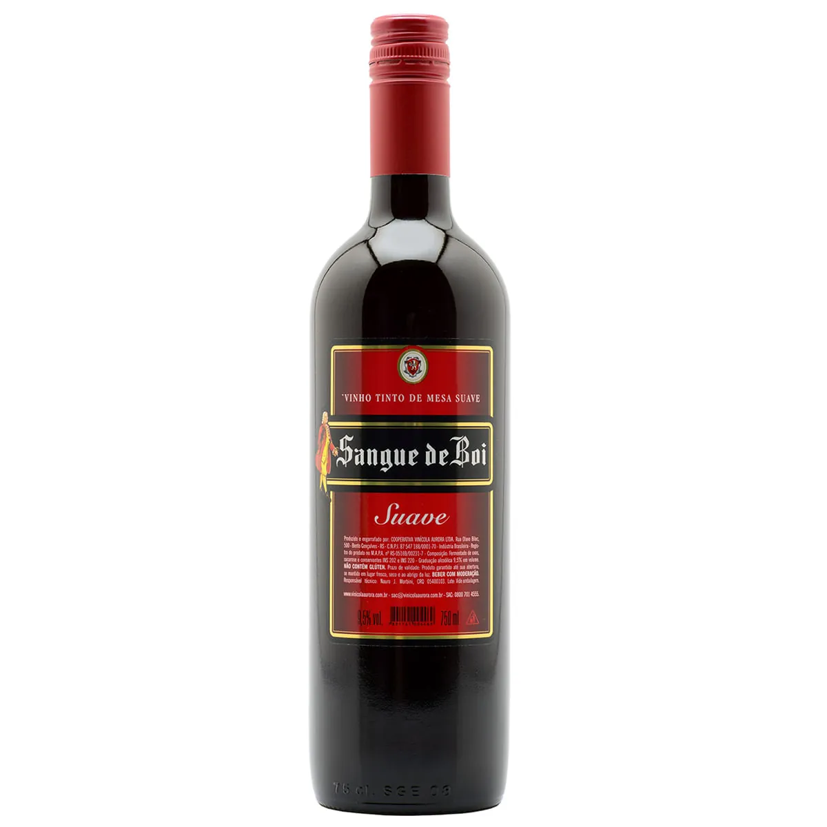 Vinho Tinto Suave Sangue de Boi 750ml
