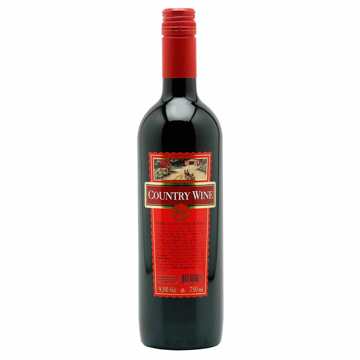 Vinho Country Tinto Suave 750