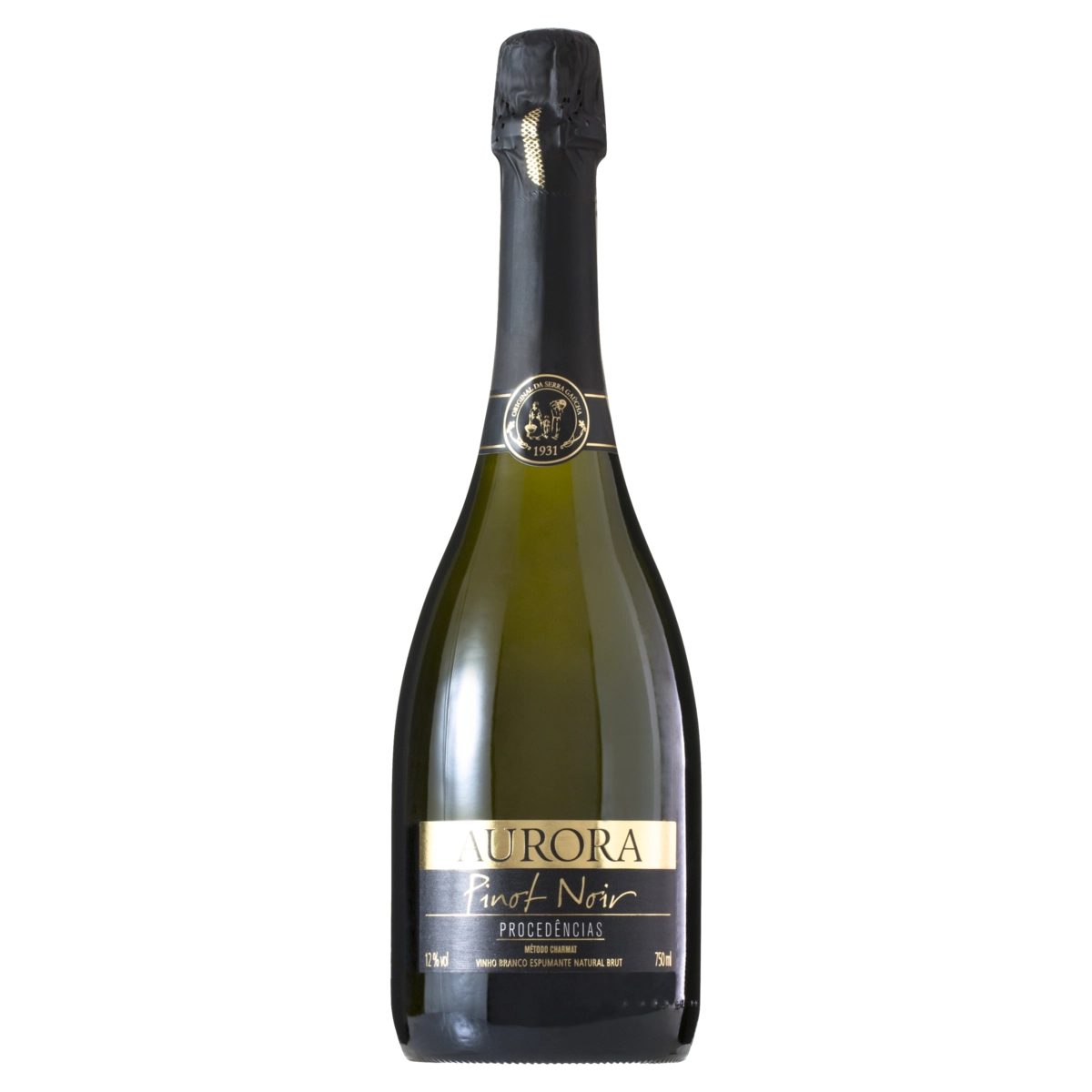 Vinho Espumante Brasileiro Pinot Noir AURORA Garrafa 750ml