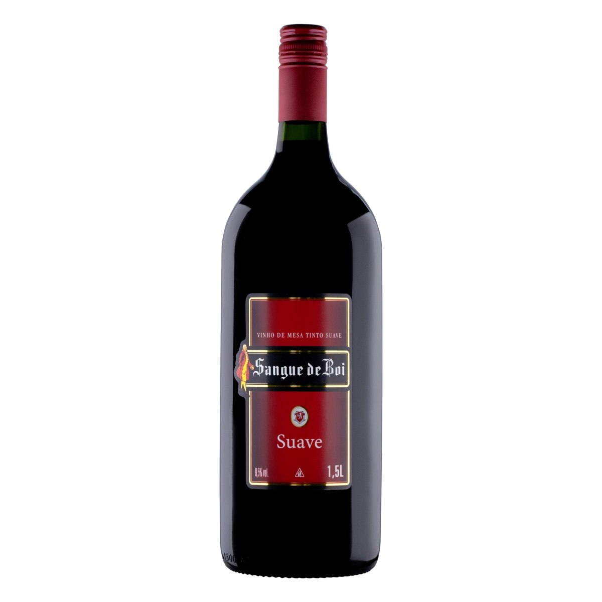 Vinho Brasileiro Tinto Suave Sangue De Boi Serra Gaúcha Garrafa 1,5l