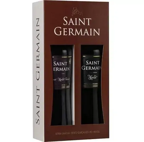 Kit Vinho Saint Germain Merlot e Cabernet - Merlot - Tannat 750ml