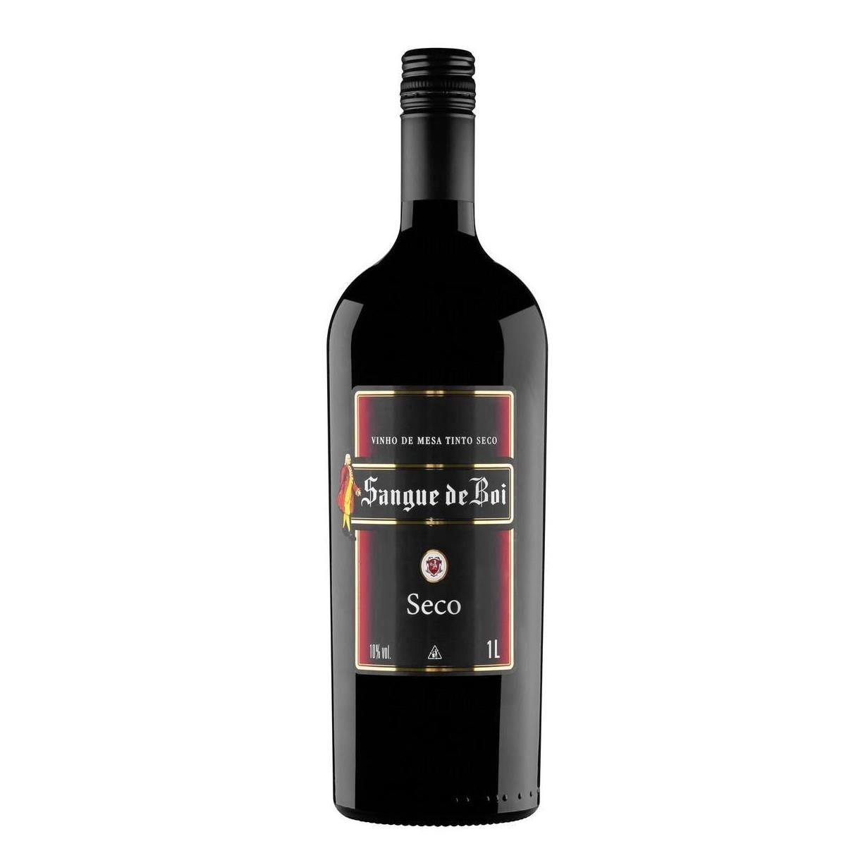 Vinho Brasileiro Tinto Seco Sangue de Boi Garrafa 1l