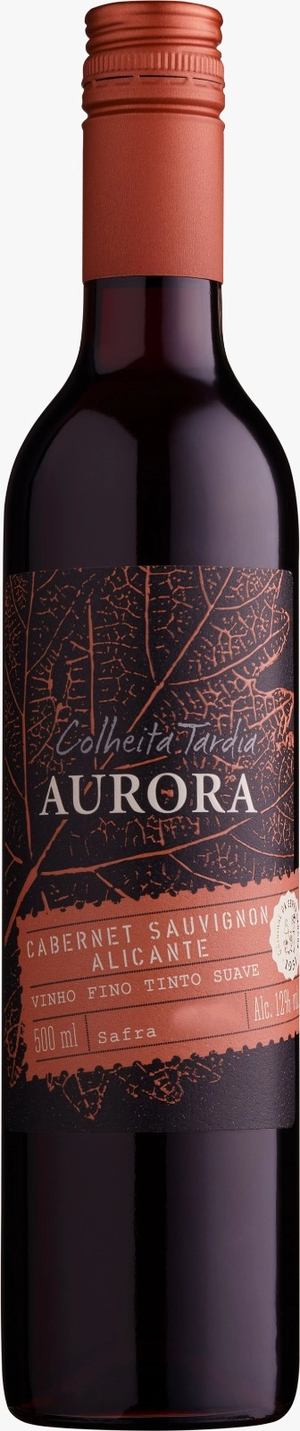 Vinho Aurora Colheita Tardia Tinto 500ml