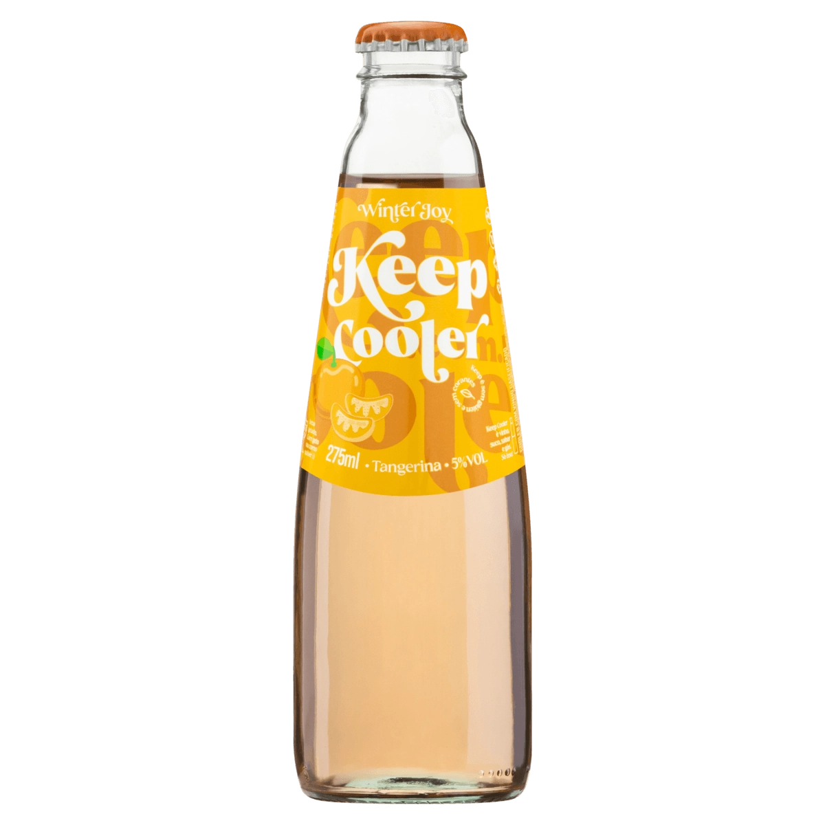 Cooler Tangerina Keep Cooler Winter Joy Garrafa 275ml