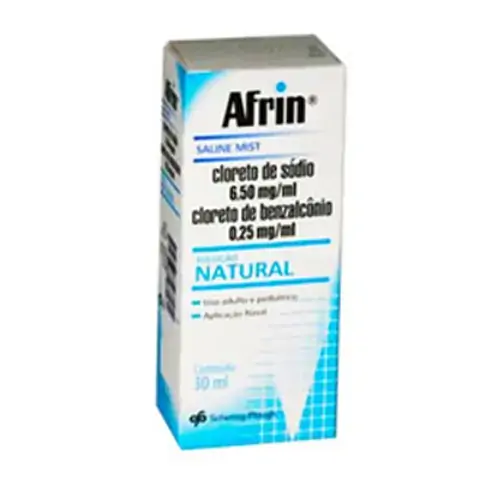 Afrin 0,25 Mg/ml 6,5 Mg/ml Solução Nasal Mantecorp Similar