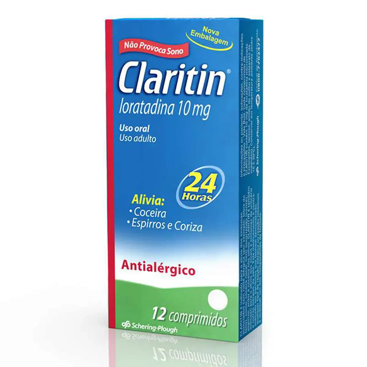 Claritin 10 Mg 12 Comprimidos Mantecorp