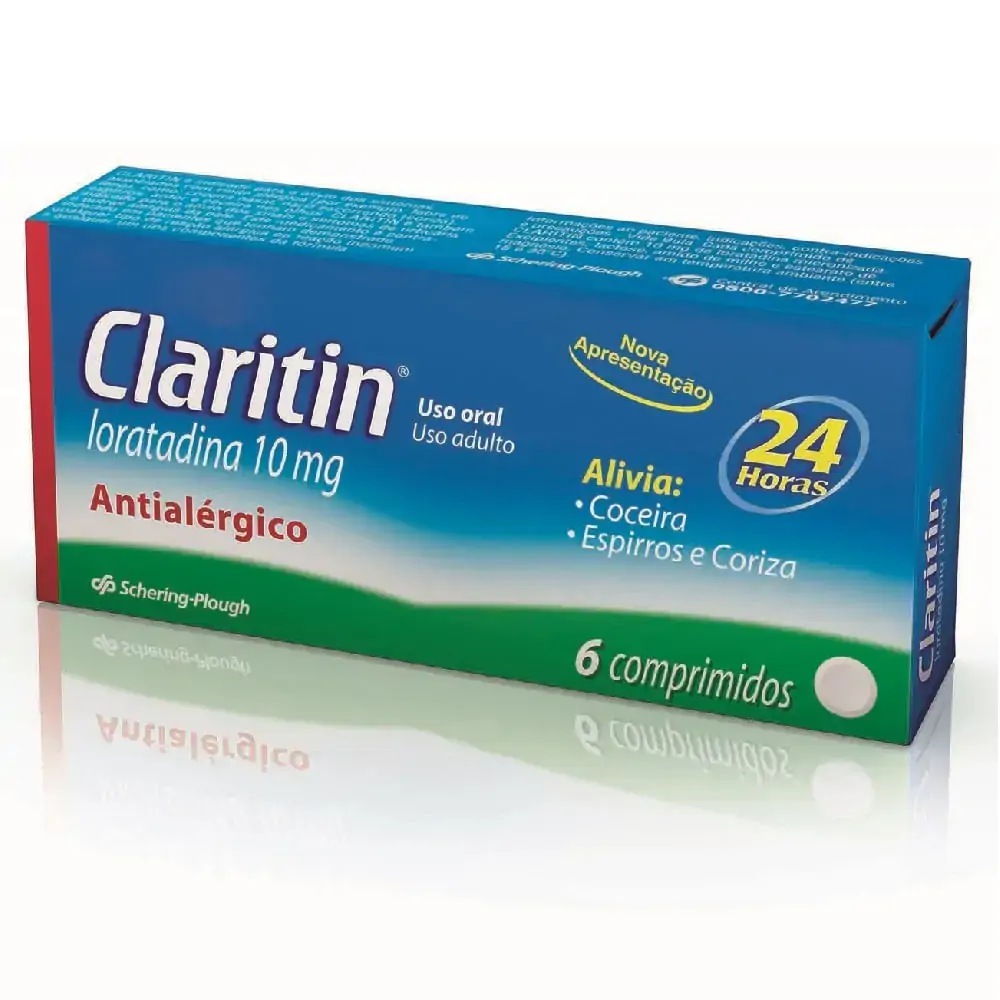 Claritin 10 Mg 6 Comprimidos Mantecorp