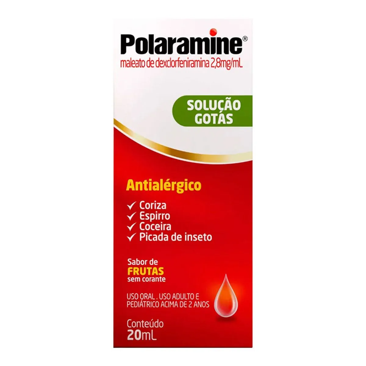 Polaramine em Gotas 20 Ml