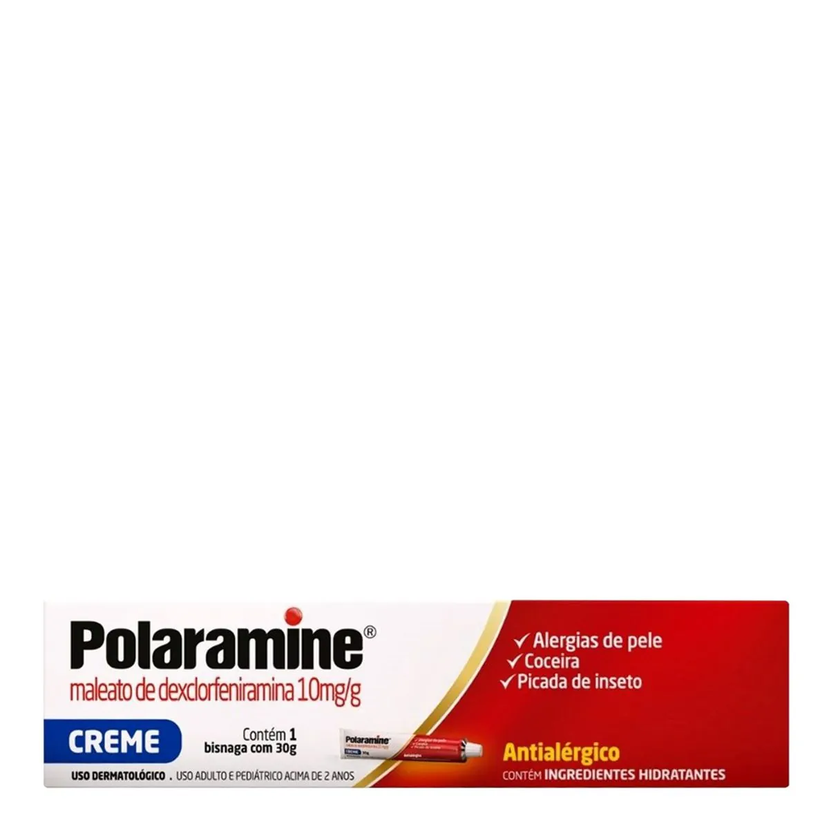 Pomada para Alergia Polaramine em Creme 30 g