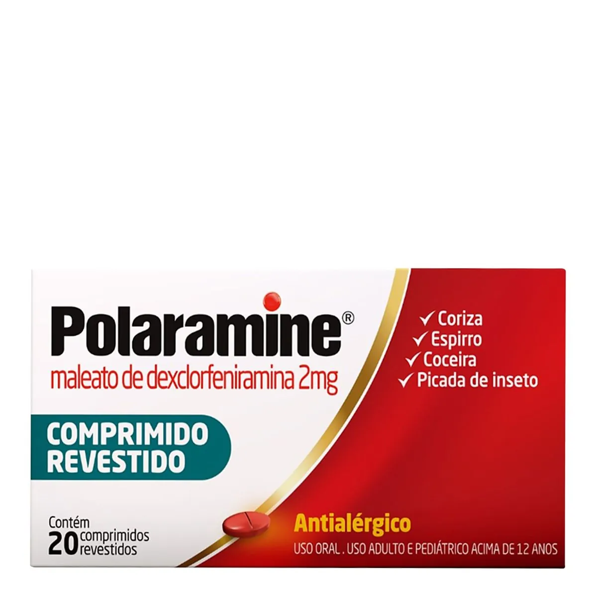 Polaramine 20 Comprimidos