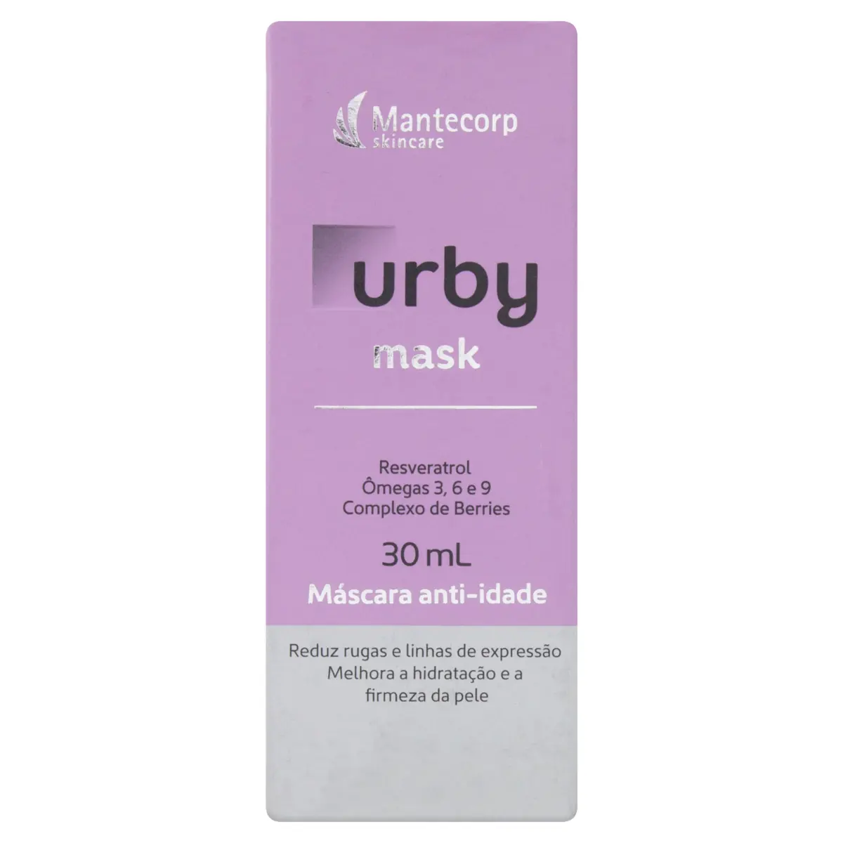 Máscara Anti Idade Mantecorp Skincare Urby Caixa 30ml