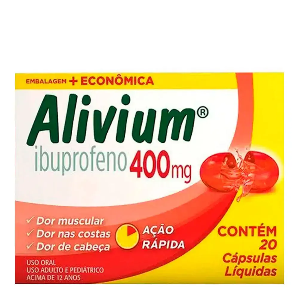 Alivium 400mg Ct Bl 20 Cápsulas Mole